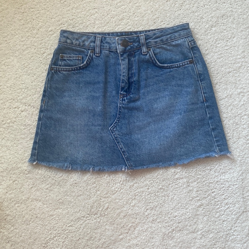 BDG short denim skirt size XS